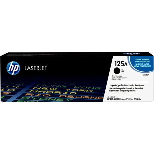 Original HP Color LaserJet CP 1210 (CB540A / 125A) Toner Schwarz