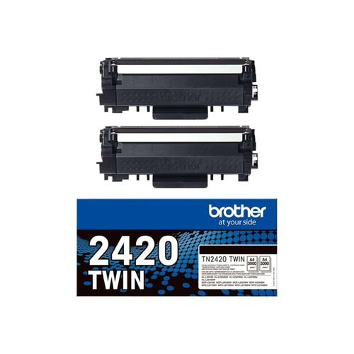 Original Brother DCP-L 2550 DN (TN-2420TWIN) Toner Schwarz