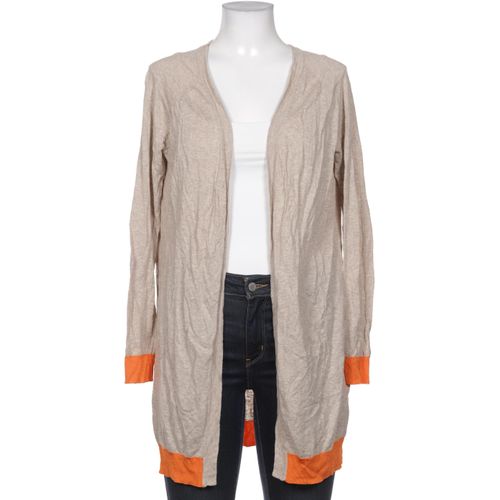 Emily van den Bergh Damen Strickjacke, beige, Gr. 38