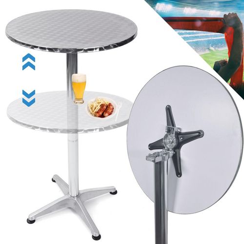 TroniTechnik® Gastro Stehtisch klappbar Ø 60 cm - Gastronomie Bistrotisch - Klapptisch Gartentisch