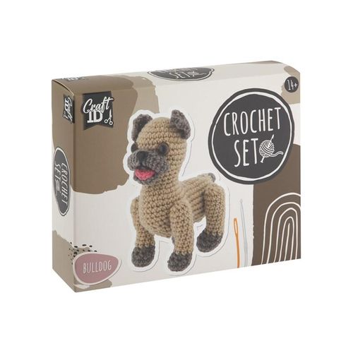 Creative Craft Group Craft ID - Crochet kit - Bulldog (CR1714)