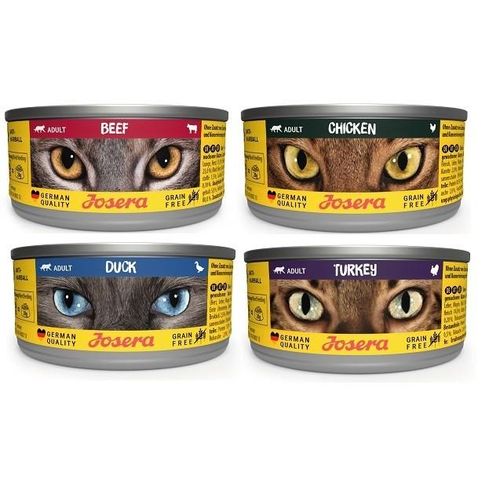 !!Sale!! Super-Sonderangebot Josera Katzenfutter nass 24x85g Dose Katzenfutter