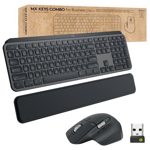 LOGITECH Tastatur- und Mausset MY Keys Combo