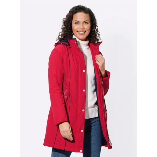 Funktionsjacke CASUAL LOOKS, Damen, Gr. 48, rot, 100% Polyester, Wattierung:100% Polyester, Langarm, Jacken