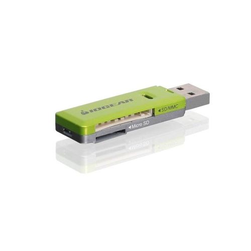 IOGEAR SD/MicroSD/MMC Card Reader/Writer GFR204SD - Kartenleser