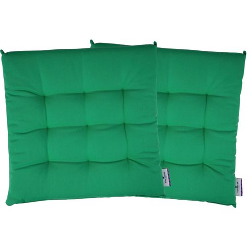TOM TAILOR HOME Sitzkissen »Dove«, TOM TAILOR unifarbenes, abgestepptes Sitzkisssen DOVE, 2er Pack