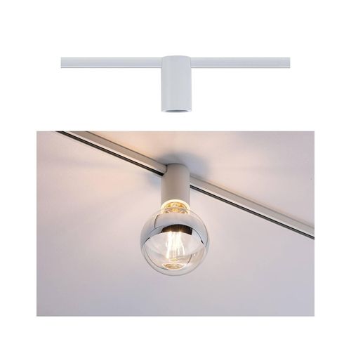 Paulmann URail Ceiling Socket E27, weiß