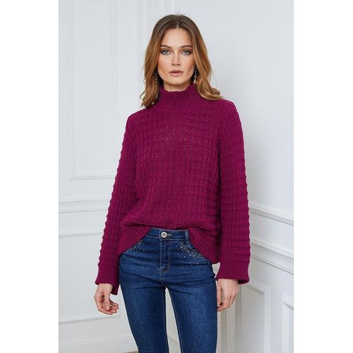 Joséfine Pullover in Beere - M