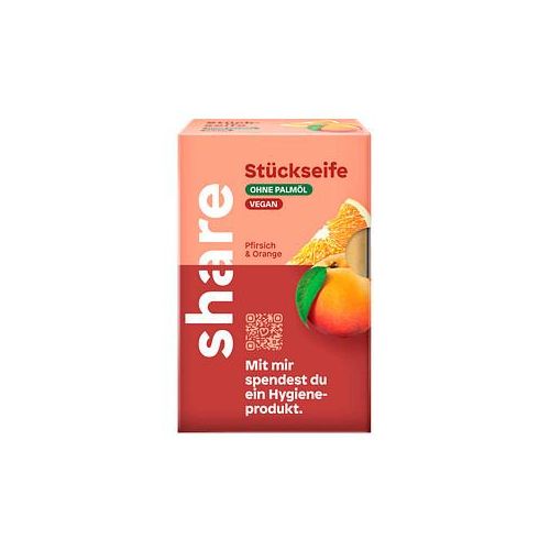 share Pfirsich & Orange Feste Seife 100,0 g