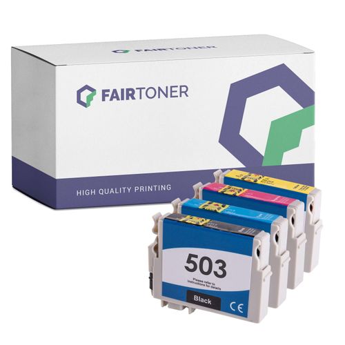 4er Multipack Set kompatibel für Epson C13T09Q64010 / 503 Expression Home XP-5200 Druckerpatronen