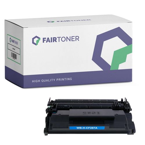 Kompatibel für HP LaserJet Managed M 506 xm (CF287A / 87A) Toner Schwarz