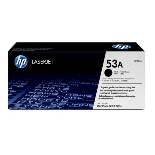 Original HP LaserJet P 2010 Series (Q7553A / 53A) Toner Schwarz