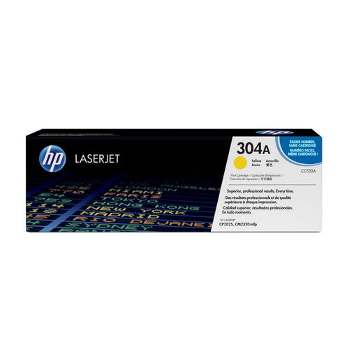 Original HP Color LaserJet CM 2320 EBB MFP (CC532A / 304A) Toner Gelb