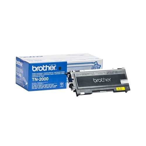 Original Brother Fax 2825 (TN-2000) Toner Schwarz