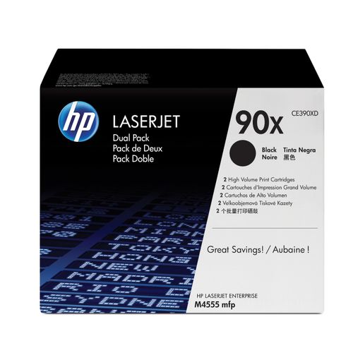 Original HP LaserJet Enterprise 600 M 602 m (CE390XD / 90X) Toner Schwarz