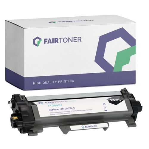 Kompatibel für Brother DCP-L 2627 DWE (TN-2510XL) Toner Schwarz