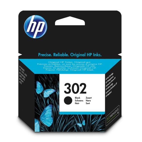 Original HP OfficeJet 3834 (F6U66AE / 302) Druckerpatrone Schwarz