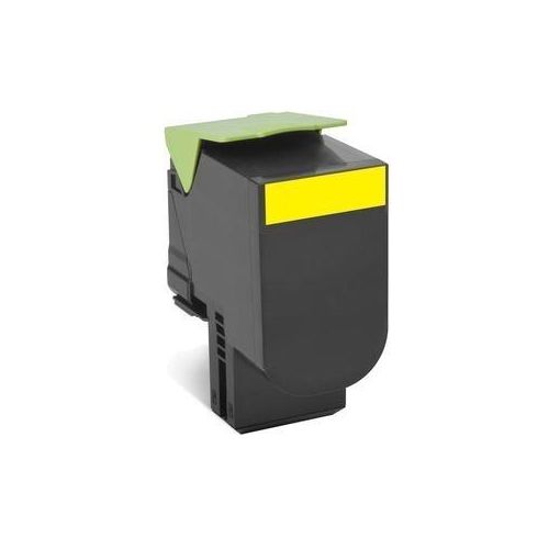 Original Lexmark CX 410 e (80C2HY0 / 802HY) Toner Gelb