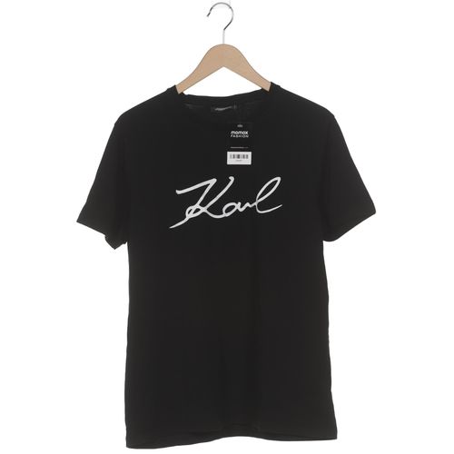 Lagerfeld Herren T-Shirt, schwarz, Gr. 54