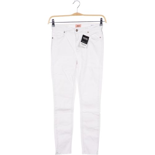 Only Carmakoma Damen Jeans, weiß, Gr. 0