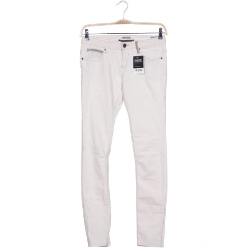 Garcia Damen Jeans, cremeweiß, Gr. 28