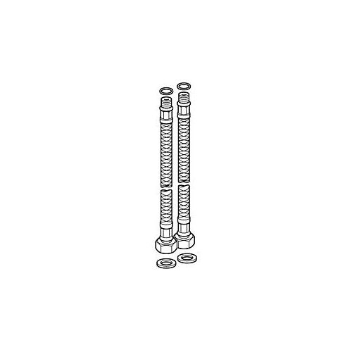 Hansa Druckschlauch M10 x 1 - G3/8, 650 mm 59913992 M10x1,G3/8, L=650