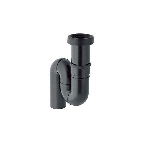 Geberit Geruchsverschluss 167734161 Ø 110 mm, Abgang vertikal, für Hock-WC, PE-HD, schwarz