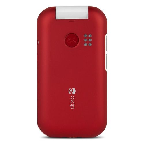DORO Handy 6040, rot/weiß