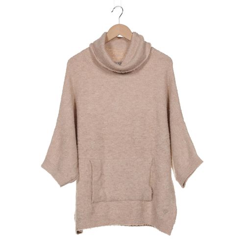 Soccx Damen Pullover, beige, Gr. 34