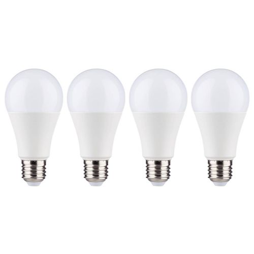 LED-Lampe E27 12W 2.700K opal im 4er-Pack