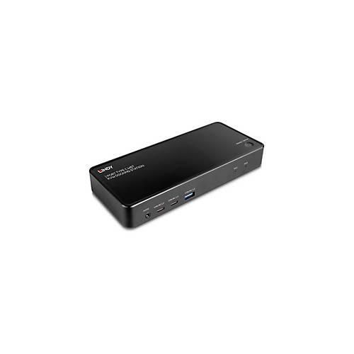 LINDY - Dockingstation - USB-C 3.2 - HDMI, DP - 1GbE