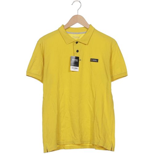 National Geographic Herren Poloshirt, gelb, Gr. 48