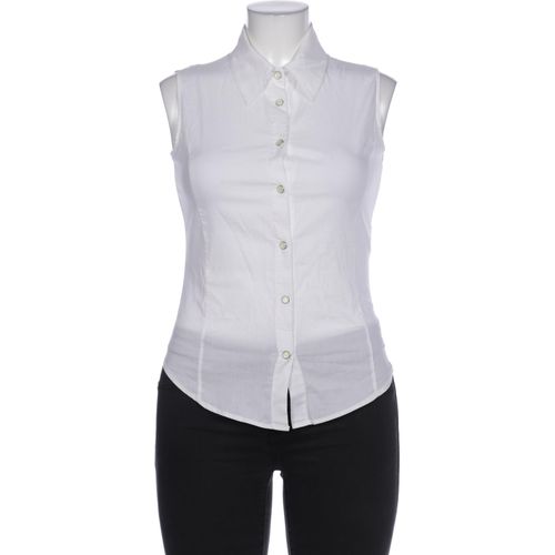 Thierry Mugler Damen Bluse, weiß, Gr. 44