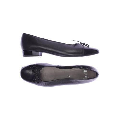 Ara Damen Ballerinas, schwarz, Gr. 9