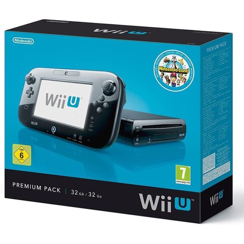 Wii U Premium 32GB - Schwarz