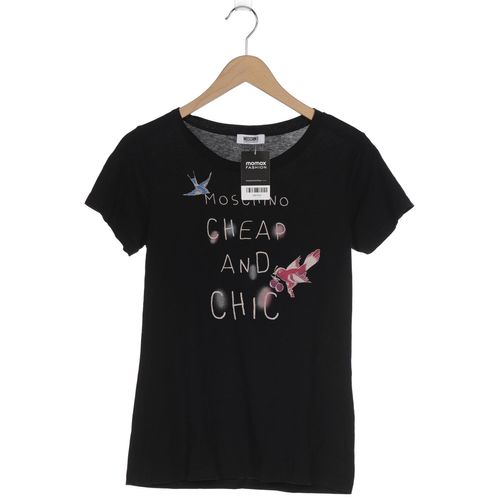 Moschino Cheap AND Chic Damen T-Shirt, schwarz, Gr. 40