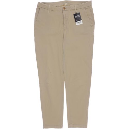 Grüne Erde Damen Stoffhose, beige, Gr. 40