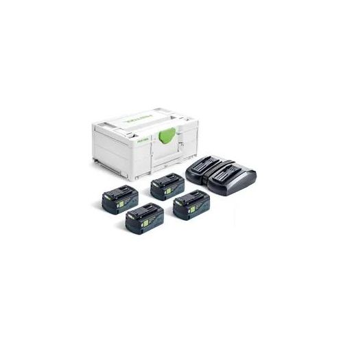 Zubehör Festool Energie-Set SYS 18V 4x5,0/TCL 6 DUO