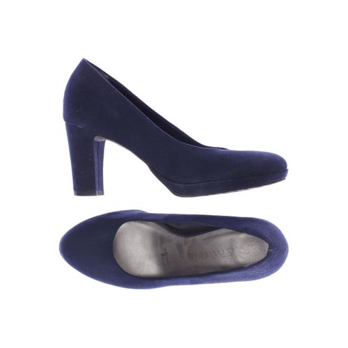 Tamaris Damen Pumps, marineblau, Gr. 35