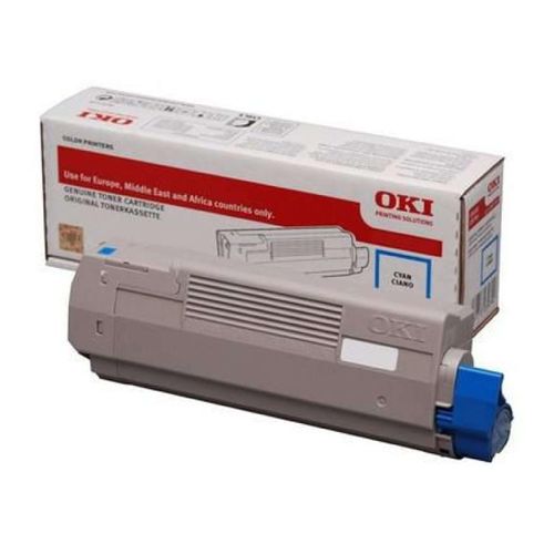 Original OKI C 843 dn (46471103) Toner Cyan