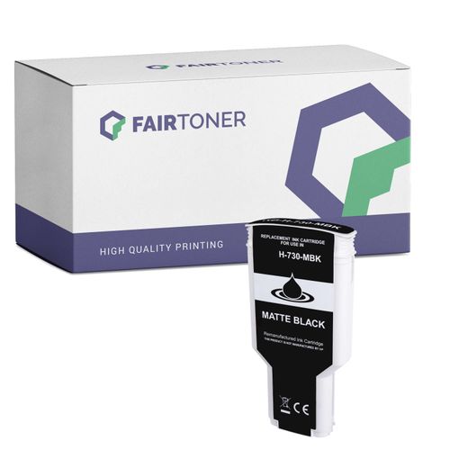 Kompatibel für HP DesignJet T 2600 PS (P2V71A / 730) Druckerpatrone Matt Schwarz