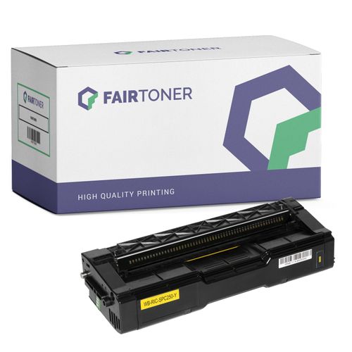 Kompatibel für Ricoh SP C 250 e (407546) Toner Gelb