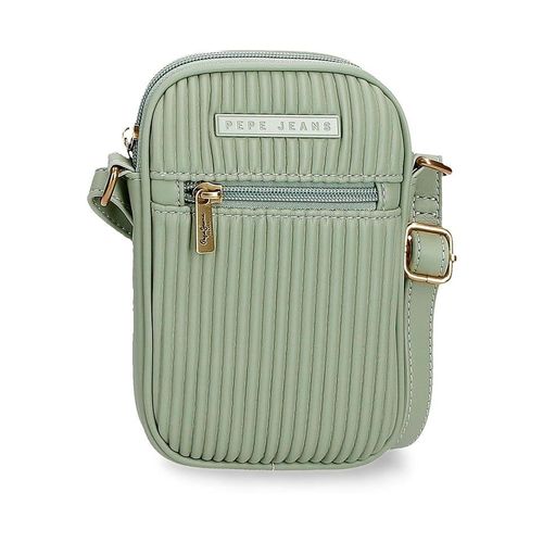 Pepe Jeans Handytasche in Grün - (B)11 x (H)17,5 x (T)2,5 cm