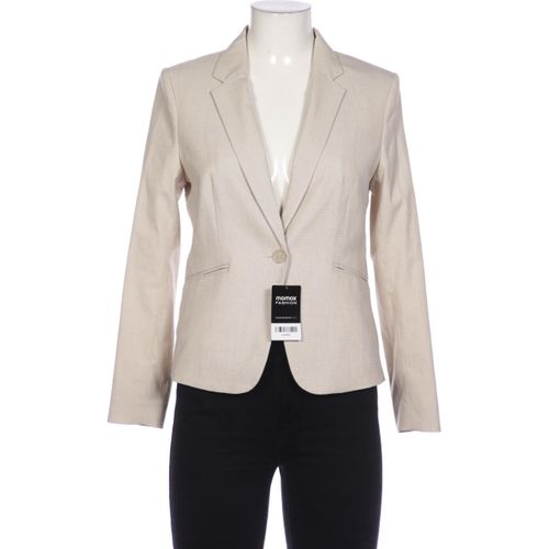 H&M Damen Blazer, cremeweiß, Gr. 40