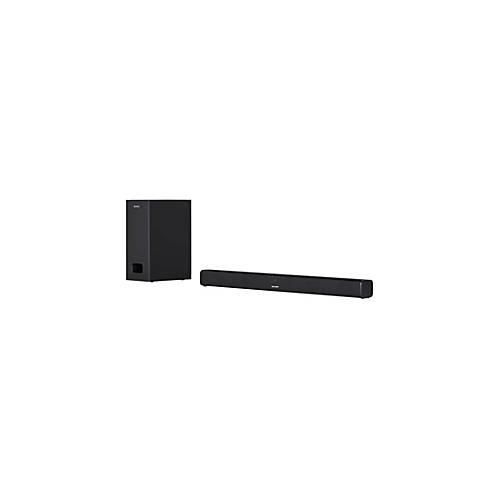 Sharp HT-SBW110 - Soundleistensystem - 2.1-Kanal - kabellos - Bluetooth - Schwarz