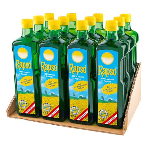 Rapso Rapsöl 750 ml, 12er Pack