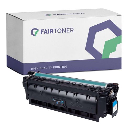 Kompatibel für HP Color LaserJet Enterprise M 555 dn (W2121A / 212A) Toner Cyan