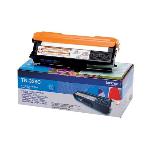 Original Brother HL-4570 CDWT (TN-328C) Toner Cyan