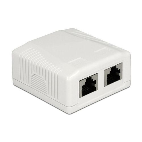 Netzwerk Dose 2xRJ45 lsa Cat.6A (86197) - Delock