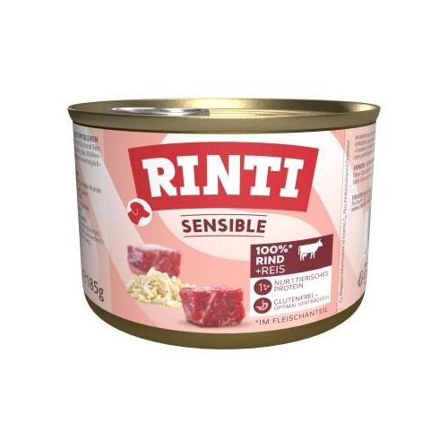 RINTI Sensible 12x185g Rind & Reis